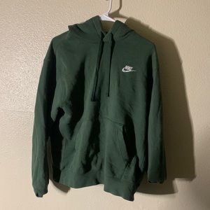 Nike Hoodie Fleece Green (Medium)